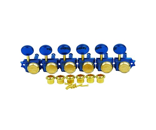 Guyker 6 Inline Vintage Locking Guitar Tuners GK55SP