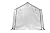 PUPZO Outdoor Patio 10x17 FT Heavy Duty Carport Car Canopy Garage Shelters 8 Steel Legs Waterproof Anti-Exposure White