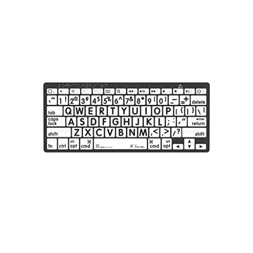 Logickeyboard Braille & Large Print Wireless Keyboard