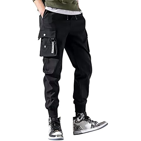 LindoMaker Men's Comfortable Cargo Trousers Cover
