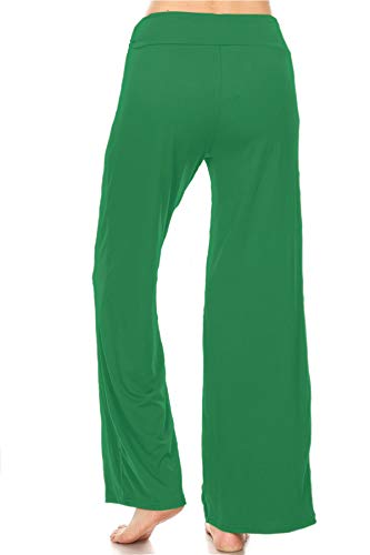 Image of Leggings Depot Women's Wide Leg Drawstring Pajama Pants for Lounge, Sleep