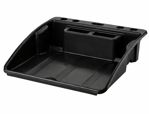 Large Garden Potting Tray with Tool Storage - Heavy Duty Plastic Potting Bench Tray for Soil Mixing Repotting & Gardening Use - Indoor & Outdoor Gardening Workstation