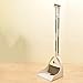 Produktbild GAOLE Staubentfernung Pot Sen mit langem Griff Kehrbesen - Saubere Innengummibesen - Lange Griff Teleskop Upright Besen (Color : Off-White)