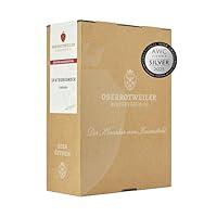Oberrotweiler Spätburgunder Wein-Box 3 Liter QbA trocken - SILBER 2025 AWC Vienna - Rotwein trocken, ausdrucksstark und saftig im Geschmack - Badischer Wein (1 x 3,0 l Bag-in-Box)