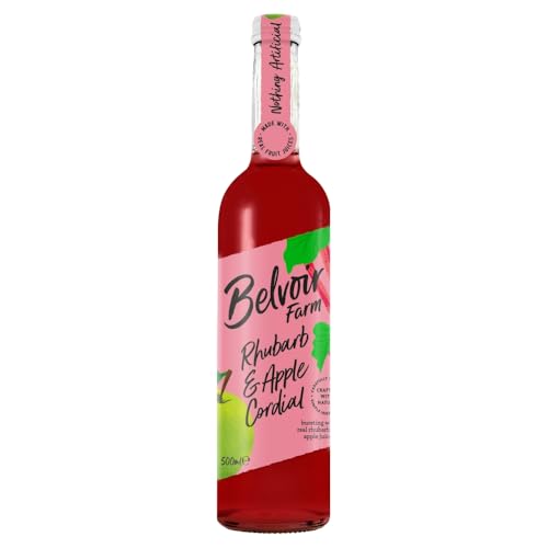 Belvoir Farm Rhubarb & Apple Cordial 500ml