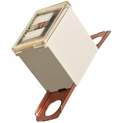 OCHIKI 120 Amp Multi Purpose Fuse, Bolt On Cartridge Fuse Replace 9927-0120 82211FC120 38213SP0003 F15167099 6101756 18980-06575 YL8Z14526AA 38213-SP0-003 F151-67-099, White Cover