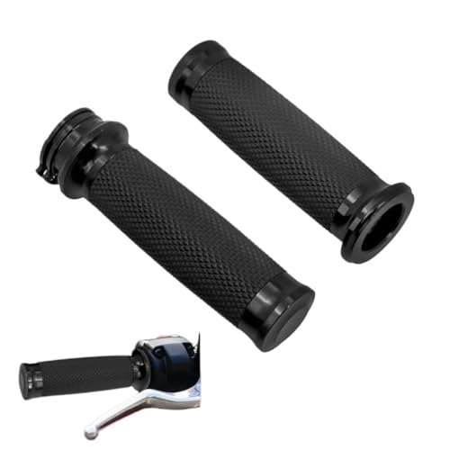 Poignées de guidon de moto 25 mm compatibles avec Sportster XL XR Softail