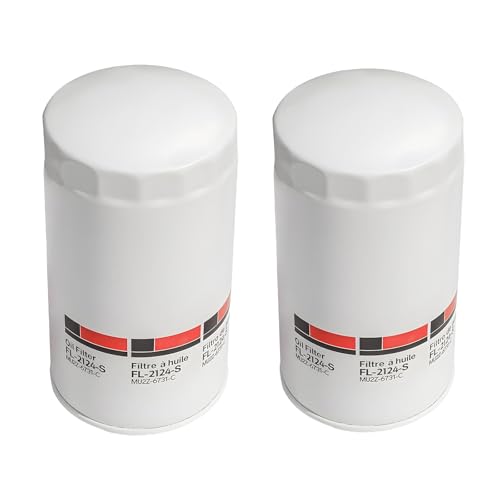 2pcs Fl2124s Oil Filter Fits For 2011-2024 Ford F250 F350 F450 F550 F650 F750...
