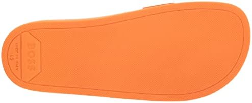 BOSS Men's Big Logo Slide Sandals, Sun Orange, 8 | Image 3