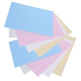 Película Retráctil, Hoja de Película Retráctil, Película Termorretráctil Esmerilada, 10 Uds., Herramientas de Artesanía de Papel Teñidas Pigmentadas de Colores
