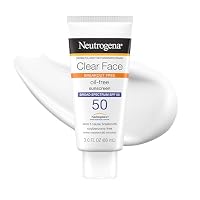 

                                                    Neutrogena Clear Face Sunscreen Lotion SPF 50 for 