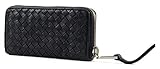 Aus hochwertigem Rindsleder Marc O\'Polo Damen Geldbörse mit geflochtener Struktur Geflochtene Struktur
