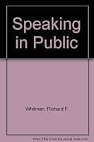 Speaking in Public 0024273503 Book Cover