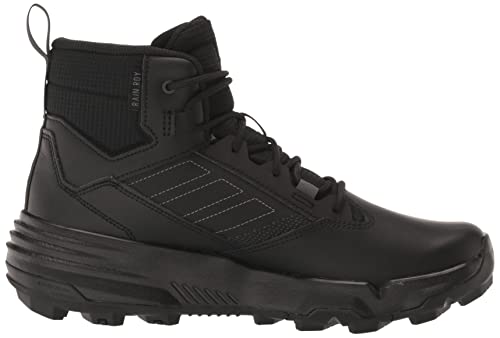 Adidas Men's Unity Leather Mid Rain.rdy Walking Shoe, Black/Grey/Grey, 12 #TOP5