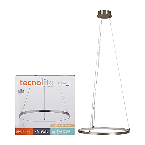 Mejores precios y opiniones de Lampara colgante circular Top cinco. 12 Imagen adicional