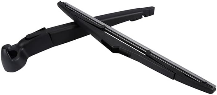 Car Rear Windshield Wiper Arm for Jeep Wrangler 2007-2016, Back Wiper Arm Blade Set Rubber Cleaning Window Replacements Parts