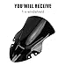 PSLER Windshield for CFMOTO 450SS - Motorcycle Windscreen Front Fairing Cowls for 450 SS 2022-2026 Accessories,Black