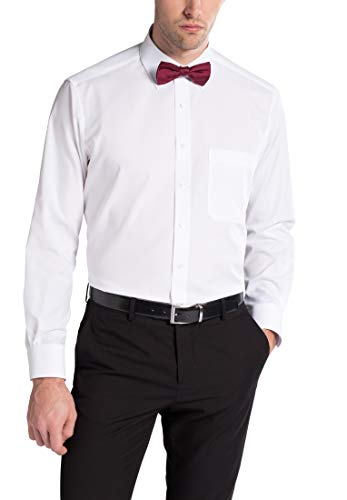 ETERNA Langarm Hemd COMFORT FIT Popeline W41 Langarm, Weiß