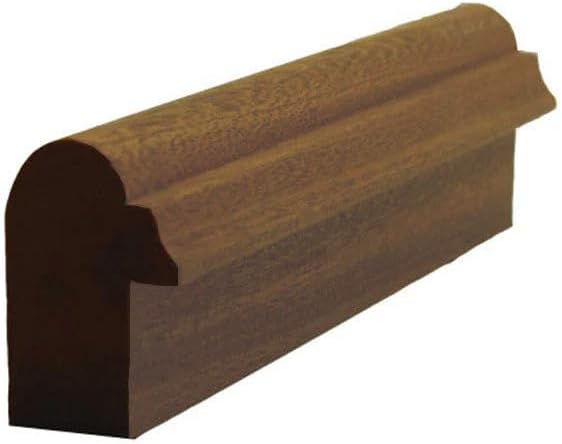 EWCB13 Casing Back Band Trim Moulding, 13/16 x 1-3/8, Sapele Mahogany, 94