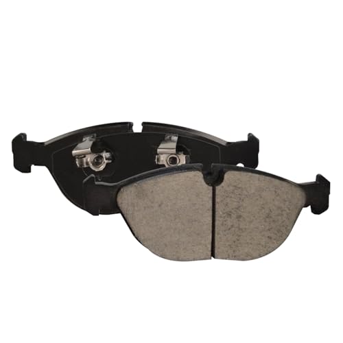 Image of Detroit Axle - Front Brake Pads for Chrysler Crossfire Audi TT Quattro Mercedes-Benz C43 CLK55 E55 SLK32 AMG E350 E430 E500 S430 S500 BMW 750iL Z8 Ceramic Brake Pads Replacement