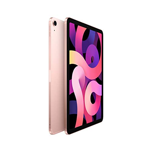 Image of Apple iPad Air 4-64GB - WiFi + Cellular - Gold (Renewed Premium)