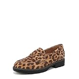 Vionic Women's Cleo Loafer Tan Leopard 8 Medium