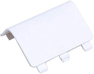 Gamer Gear Battery Case - Battery Cover for Xbox One Controller and Xbox One S Controller - Replacement Xbox Controller Back Cover - White Lightweight and Compact Xbox Controller Battery Door
