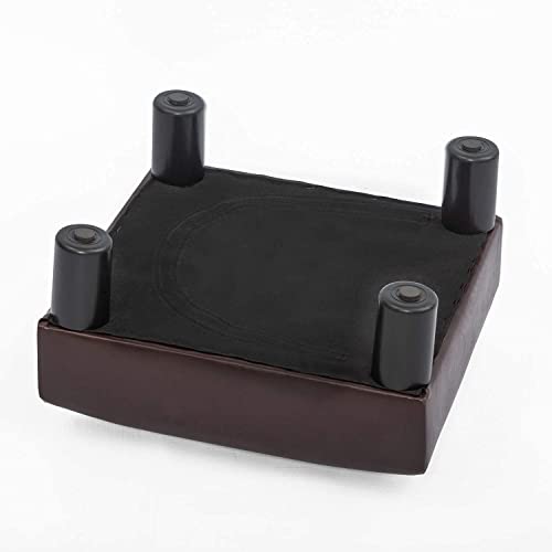 Joveco Small Footstool Ottoman, Pu Leather Footrest Square Foot Stool With Non-Skid Plastic Legs, Modern Pets Step Stool For Couch Desk Office Living Room thumb #5