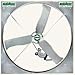 Panel Fan, 36" DD 115/230V 1/2HP 1PH 3 Galv Blade