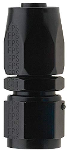 Image of Fragola 220104-BL Pro-Flow Black Size (-4) Straight Hose Fitting