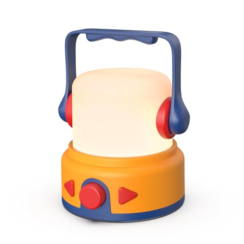 Veilleuse pour enfants rechargeable avec minuterie et machine sonore 4 en 1 pour la nuit