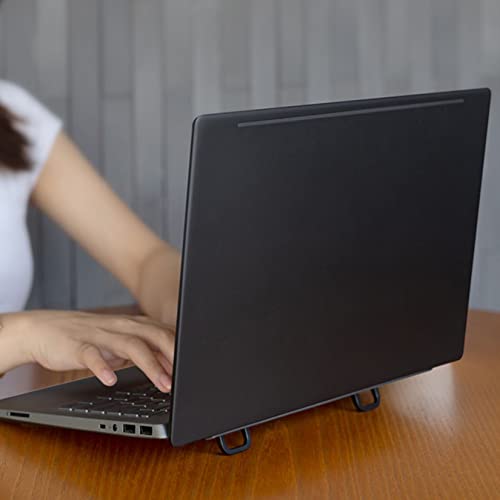 Begino Portable Keyboard Stand For Desk, Invisible Laptop And Keyboard Riser Foldable Zinc Alloy Laptop Holder, Mini Laptop Stand For Macbook, 10-18" Laptop, Tablet, Keyboard, Phone(2Pcs, Black) #TOP7