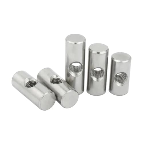 Écrous cylindriques M6 pour réparer un assemblage de meuble en bois lâche