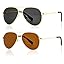 Two Pack (Gold/Grey + Gold/Brown)