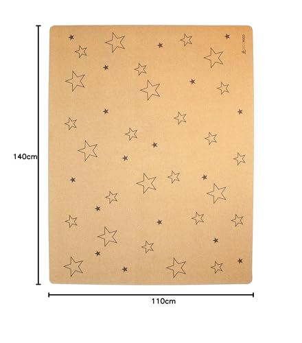 Tapis de jeu pour bébés sain avec sac de transport en liège - 4