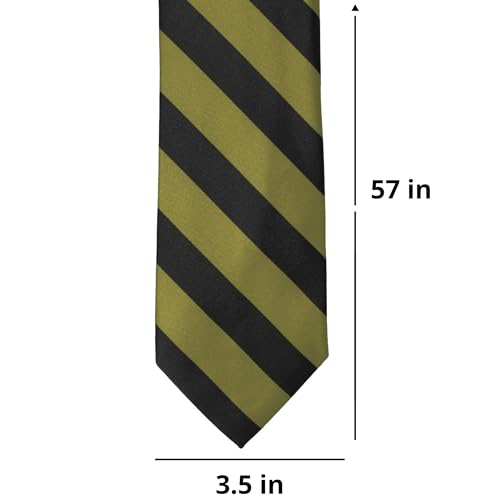 Image of tiemart Men's Striped Tie Standard Length