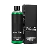 Jabón Tatuaje,Green Soap,Tatuajes Aftercare,Hidrata y Calma La Piel,Jabón para Limpiar La Piel Durante el Tatuaje,300ML