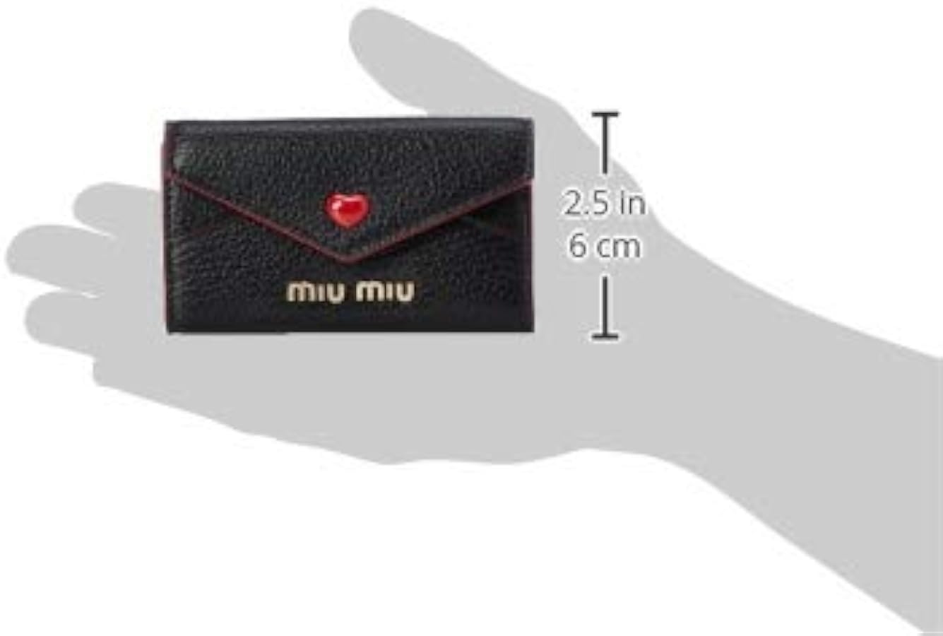 Amazon | [ミュウミュウ] キーケース 5PG222 2BC3 レディース NERO
