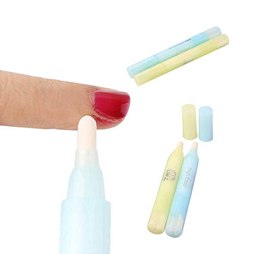 Foto von Korrekturstift für Nagellack (2 Stück) zum Entfernen von Nagellack-Graten, mit 3 Ersatzspitzen