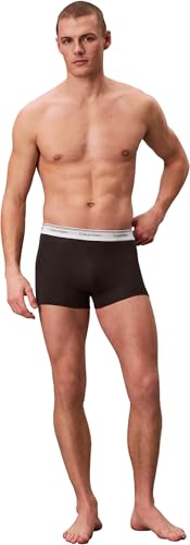 Calvin Klein TRUNK 3 PK Trunk Men's, BLACK (BLACK), M - Image 4