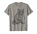 Raccoon Drinking Iced Coffee Funny for Men, Women, and Kids T-Shirt