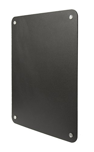 Securit Fenster Kreidetafel mit doppelseitig Schreiben Oberfläche, 27 x 36 cm, schwarz (pfw-27–36-bl)