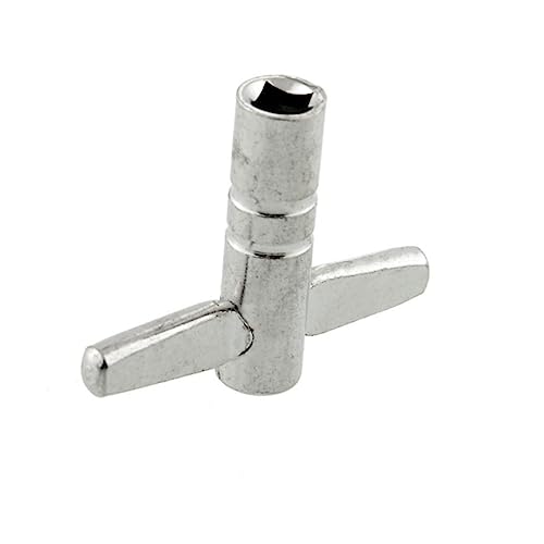 NULYLU 3 Pack Drum Tuning Wrench Set Metal Construction Drum Tuner Key Ratchet Drum Accessory