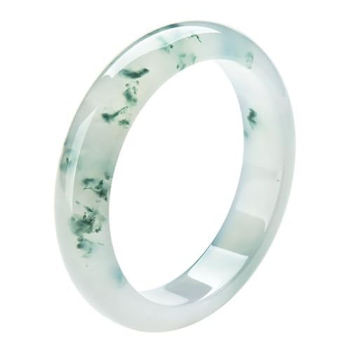 Jadeite pour femmes orchidée émeraude à l'ancienne avec vert flottant