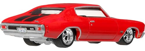 Image of Hot Wheels Cars, Premium Fast & Furious 1970 Chevrolet Chevelle SS, 1:64 Scale Die-Cast Car for Collectors Inspired by Fast & Furious Movie Franchise​​