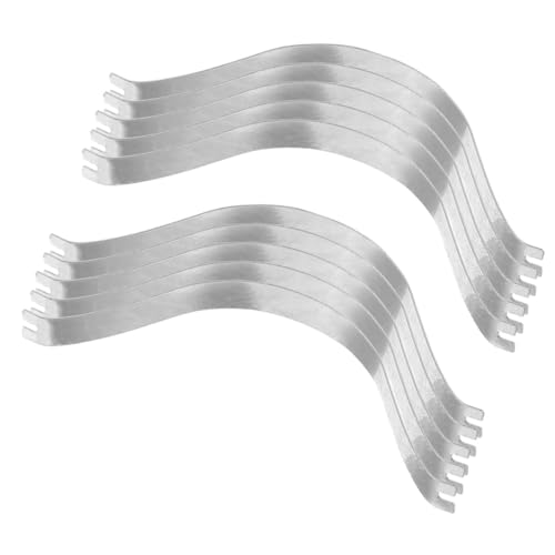 Image of 400pcs Picture Frame Spring Clips Wall Hanging Hardware for Photos Art Crafts Sturdy Backing Clips for DIY Projects Easy Installation Compact Design