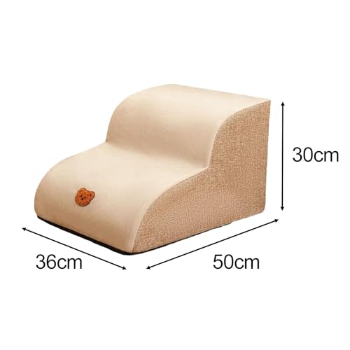 Yajuyi Pet rampa passos escadas do cão inclinação suave durável confortável extra largo multiuso par