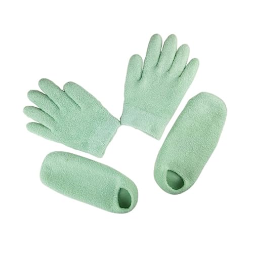 CIMAXIC ハンド保湿手袋 ジェルスパソックスセット 手袋ソックス 潤い 乾燥肌対策 女性用 スパケア 保湿効果 1set