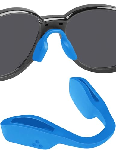 Image of BLAZERBUCK Replacement Nose Pads Nose Piece for Oakley Activate OX8173 Eyeglass - Standard Light Blue