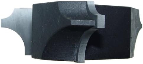 Magnate M017L Quarter Round Shaper Cutter - 1-1/4 Bore; 1/4 Top, 1/2 Radius; 1 Cutting Height